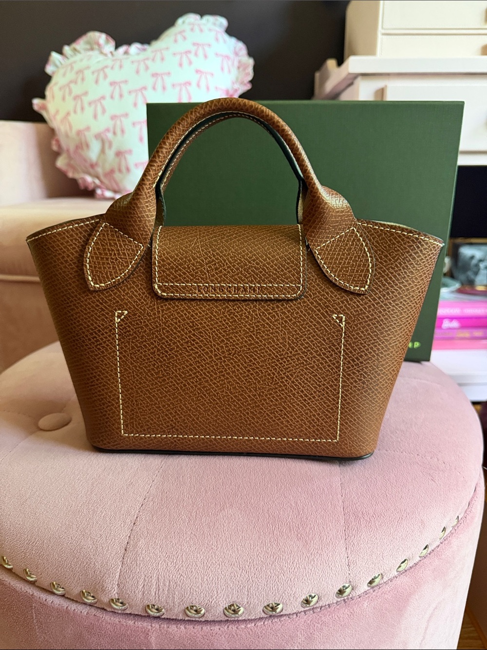 Longchamp Epure Small bag in brown - Picture 3 of 7
